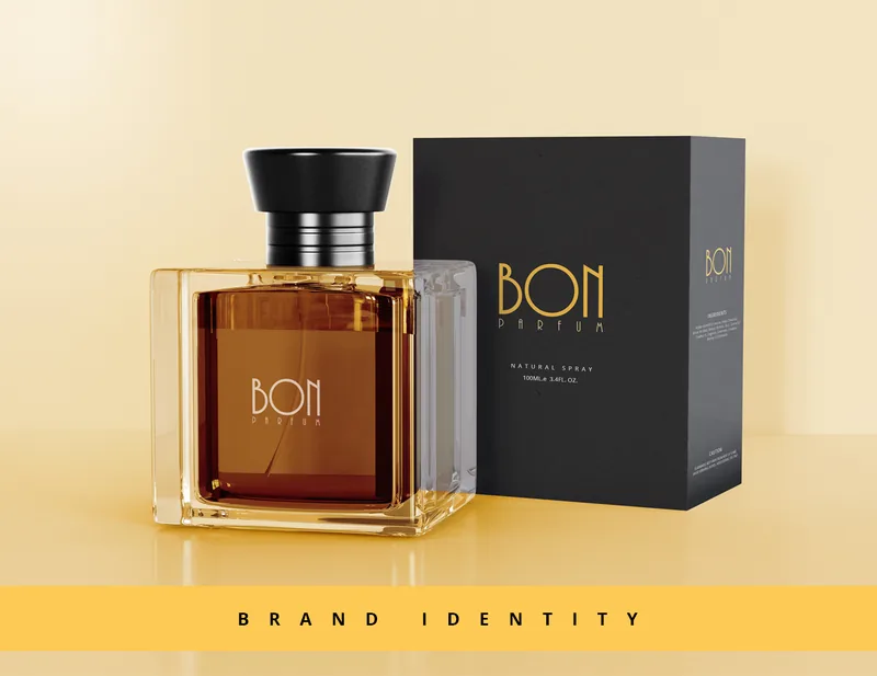 Bon Parfum fragrance bottle and packaging