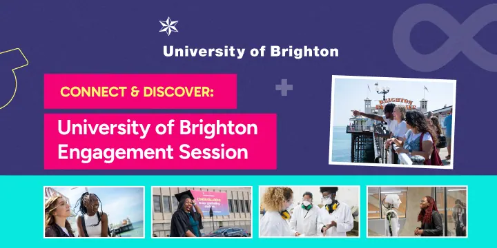 University of Brighton engagement session photowall design concept two