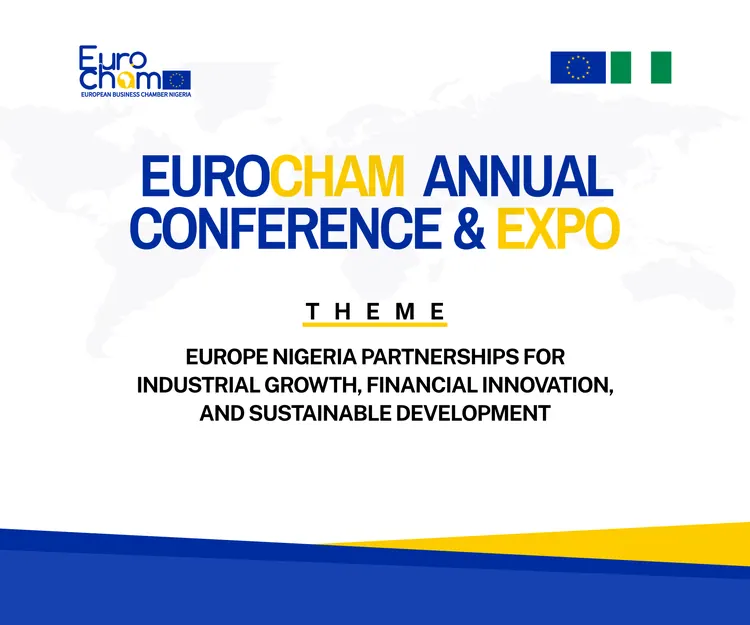 EuroCham event branding backdrop concept
