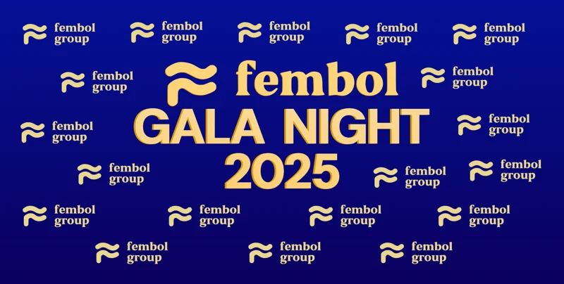Fembol Gala 2025 — 10 x 20 false wall print