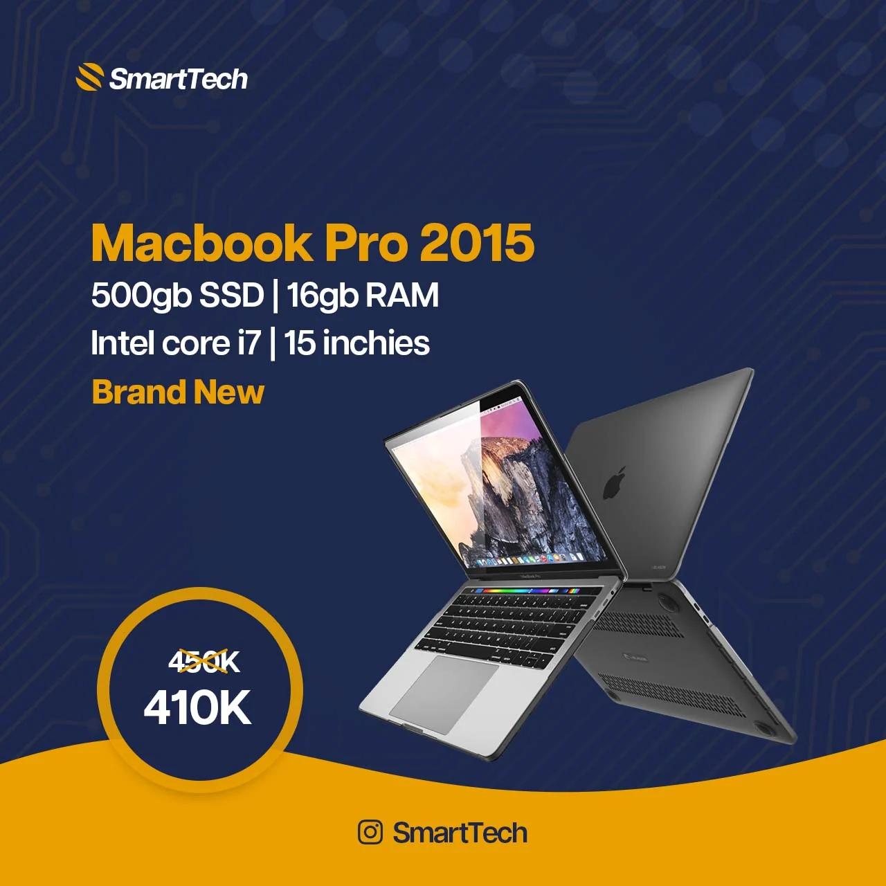 Smart Tech laptop promotion