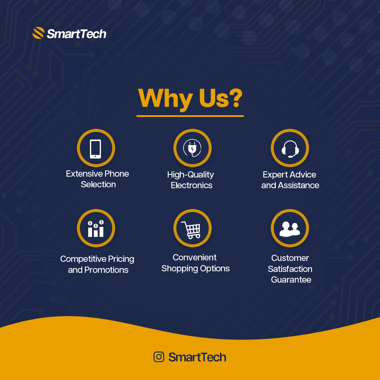 Smart Tech service benefits campaign